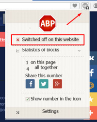 غیرفعال کردن AdBlock Plus برای moviemakeronline.com در Chrome و Opera